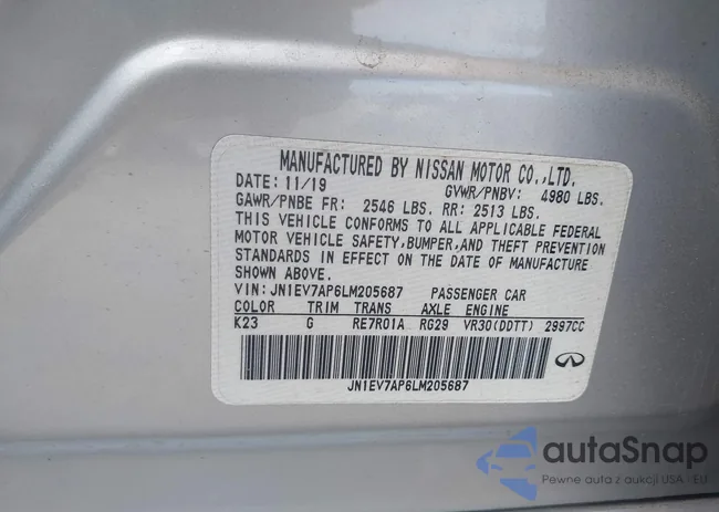 JN1EV7AP6LM205687: 42708495