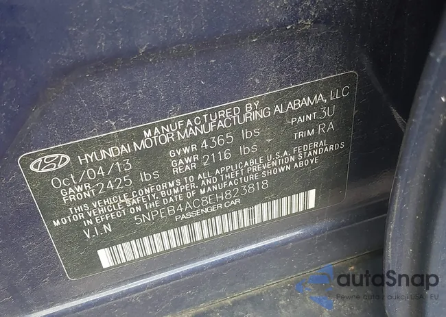 5NPEB4AC8EH823818: 42708145