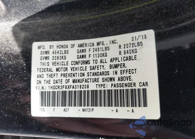 1HGCR3F8XFA019208: 42709297