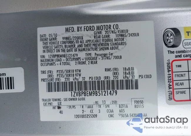 1ZVBP8EM9B5121479: 42709308