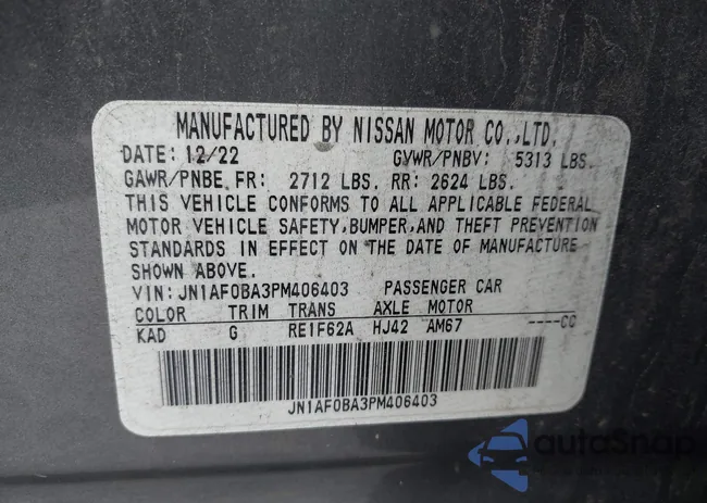 JN1AF0BA3PM406403: 42709440