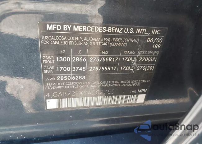 4JGAB72EXYA207755: 42709656