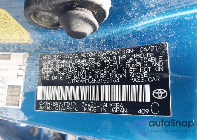 JTDKAMFU6N3155164: 42708829