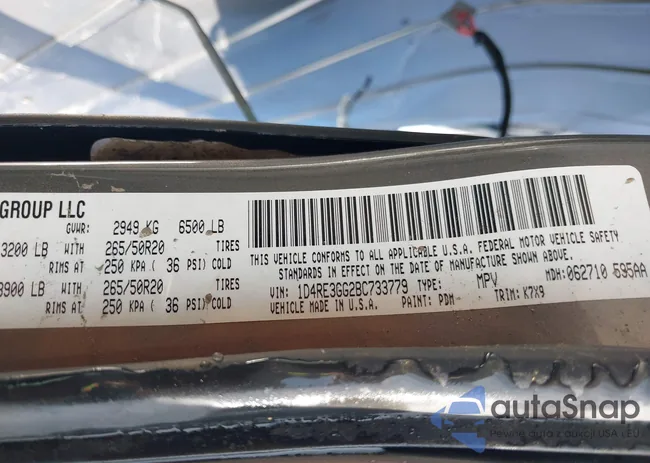 1D4RE3GG2BC733779: 42710325