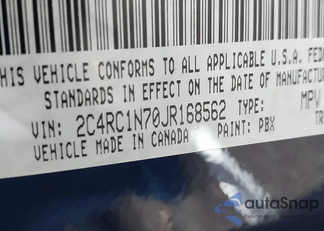 2C4RC1N70JR168562: 42710396