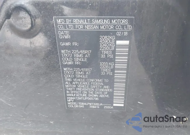 KNMAT2MT1JP565796: 42710424