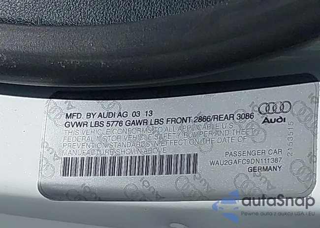 WAU2GAFC9DN111387: 42710444