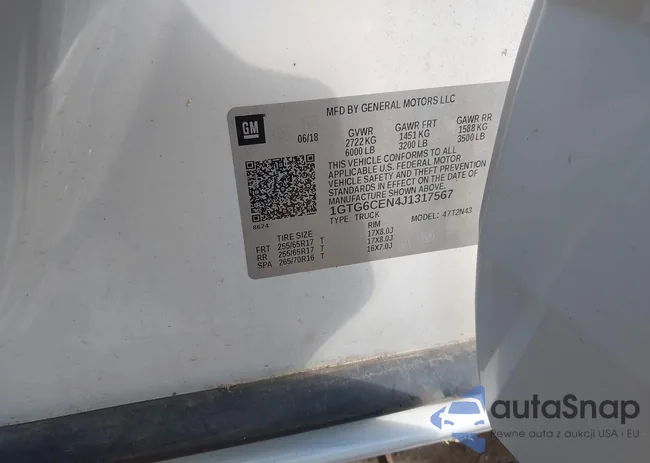 1GTG6CEN4J1317567: 42710712