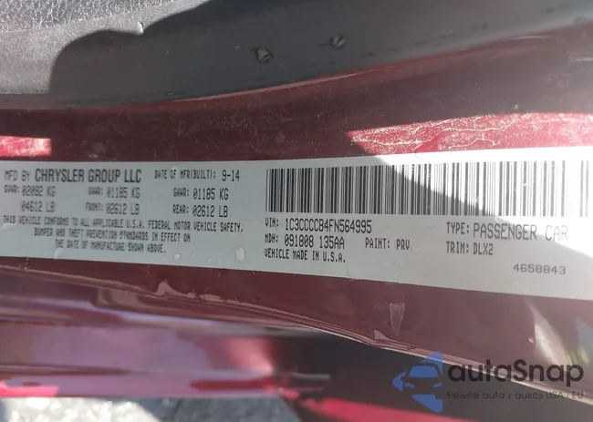 1C3CCCCB4FN564995: 42710805