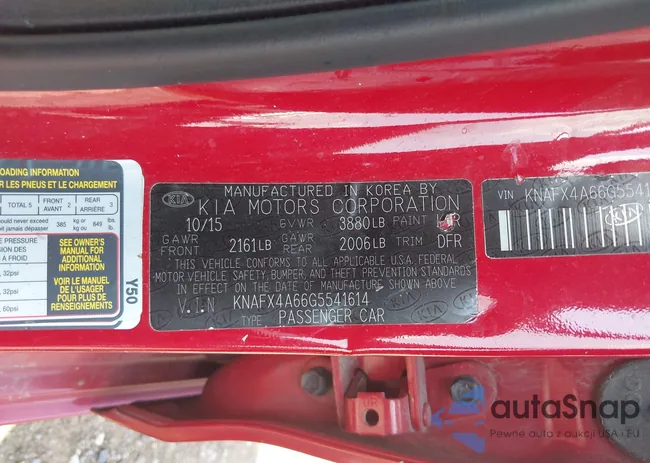 KNAFX4A66G5541614: 42709892