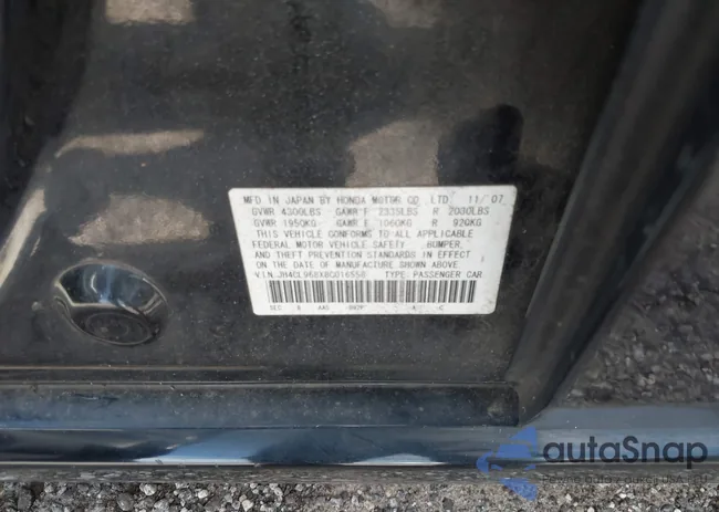 JH4CL968X8C016558: 42709986