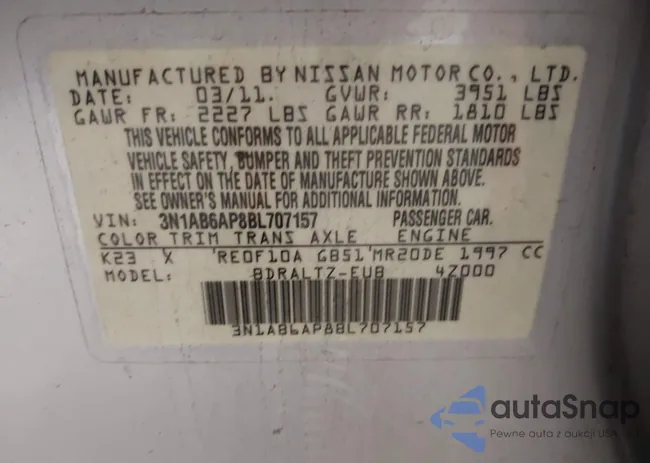 3N1AB6AP8BL707157: 42711261