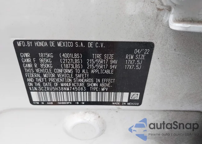 3CZRU5H38NM745083: 42711547