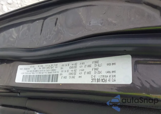 1C4RDJDG0FC110322: 42711711