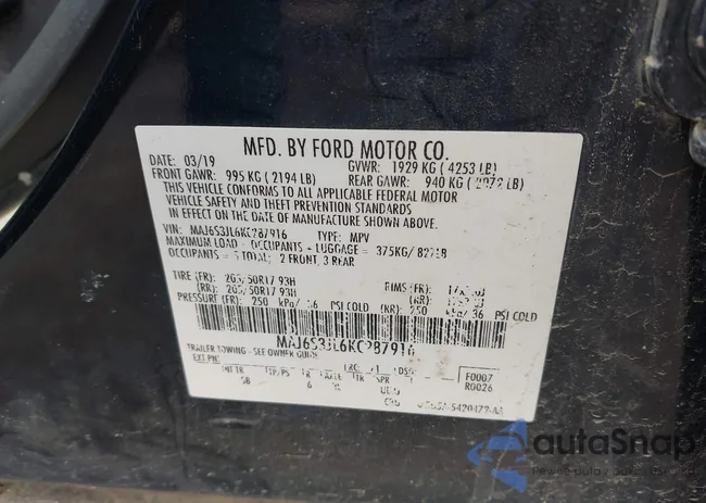 MAJ6S3JL6KC287916: 42711080