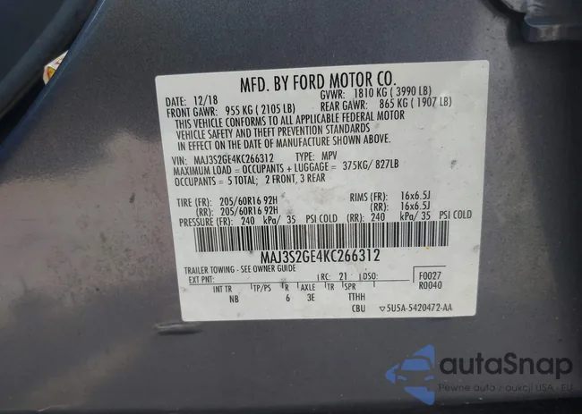 MAJ3S2GE4KC266312: 42713531