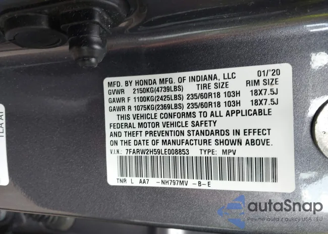 7FARW2H59LE008853: 42713715