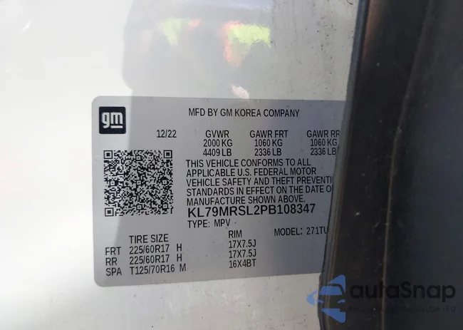 KL79MRSL2PB108347: 42713168