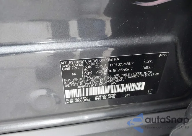 JTMW1RFV1KJ015926: 42714291