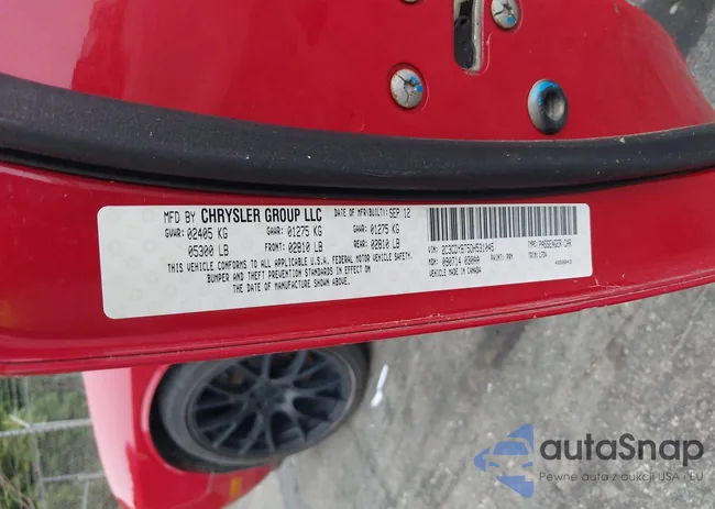 2C3CDYBT5DH531045: 42714421