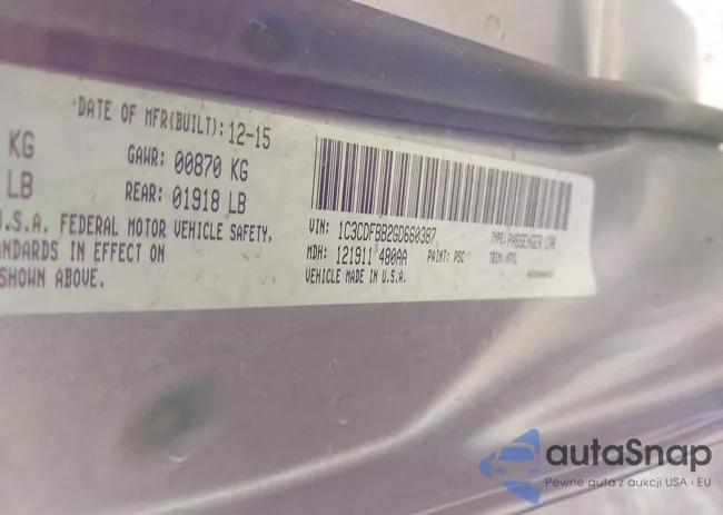 1C3CDFBB2GD660387: 42714601