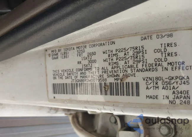 JT3GN86R0W0079588: 42713954