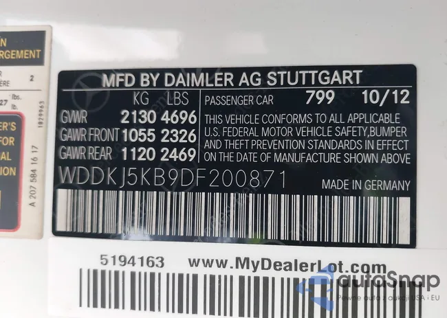 WDDKJ5KB9DF200871: 42715286