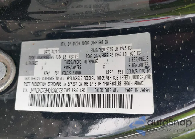 JM1NDAC73H0124073: 42715537