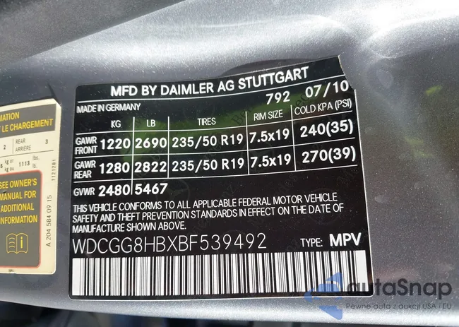 WDCGG8HBXBF539492: 42715138