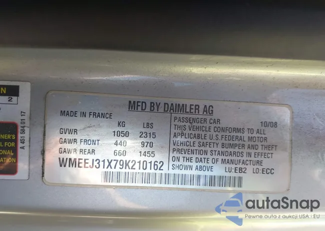 WMEEJ31X79K210162: 42715203