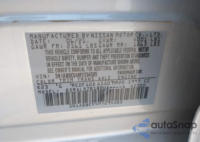 3N1AB8CV4MY294585: 42716500