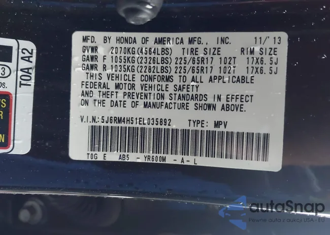 5J6RM4H51EL035892: 42716712