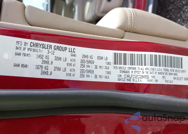 1C4RJFCG2CC284556: 42716718