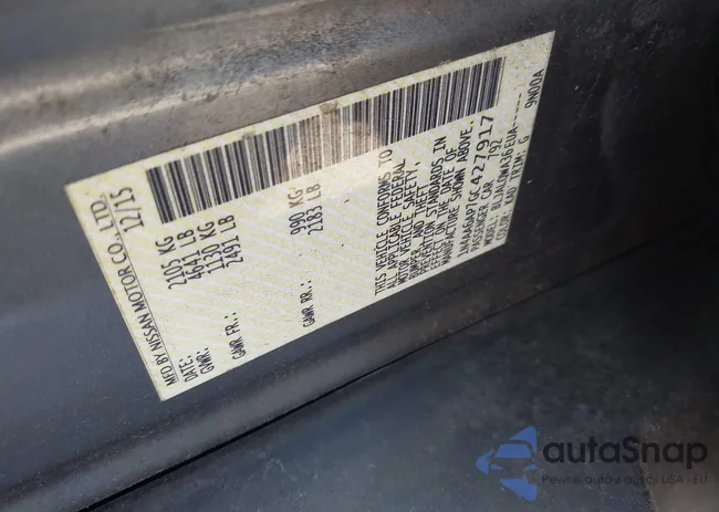 1N4AA6AP7GC427917: 42717539