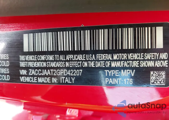 ZACCJAAT2GPD42207: 42717749