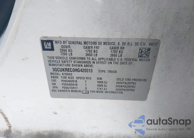 3GCUKREC0HG420013: 42716974