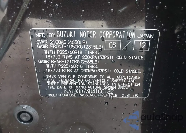 JS3TD0D73D4100182: 42716989