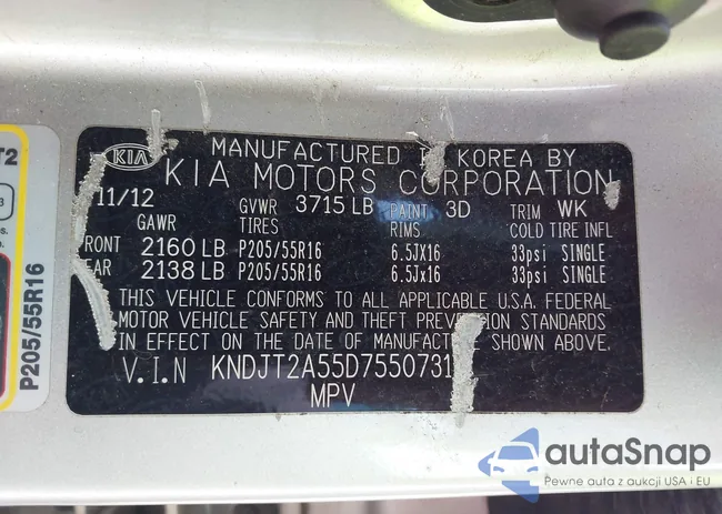 KNDJT2A55D7550731: 42718202