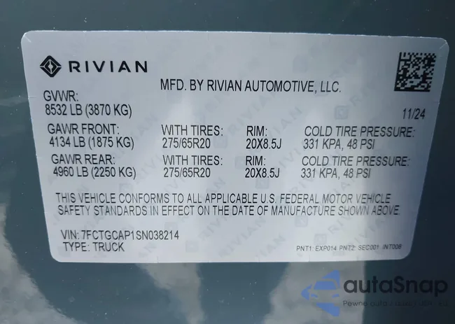 7FCTGCAP1SN038214: 42718346