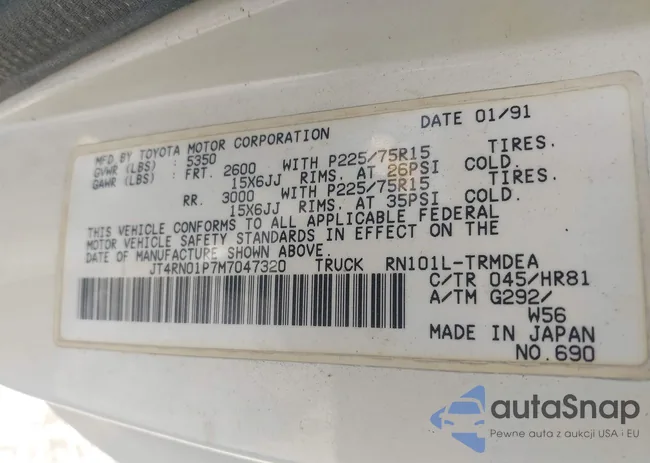 JT4RN01P7M7047320: 42718352