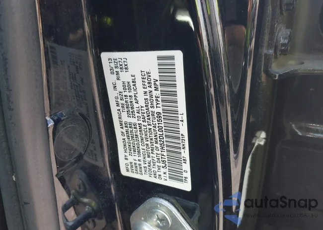 5J6TF1H52DL001599: 42718399