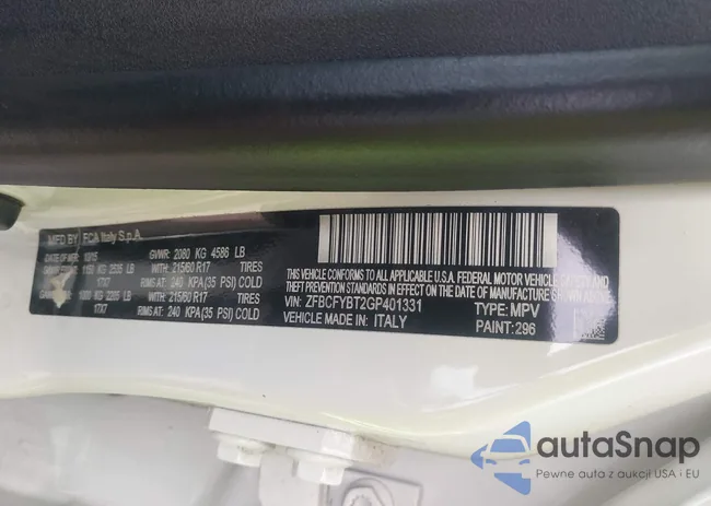 ZFBCFYBT2GP401331: 42718642