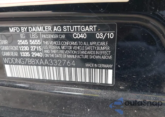 WDDNG7BBXAA332764: 42718704