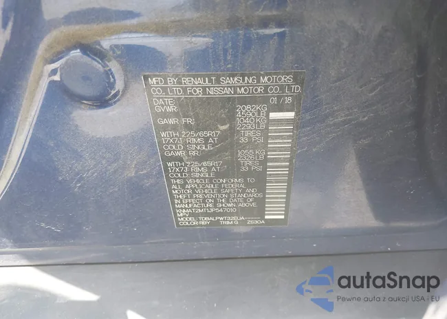 KNMAT2MT1JP547010: 42718705