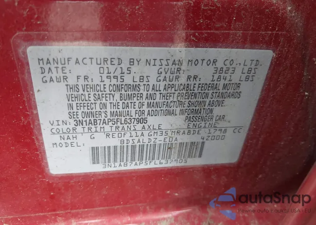 3N1AB7AP5FL637905: 42717893