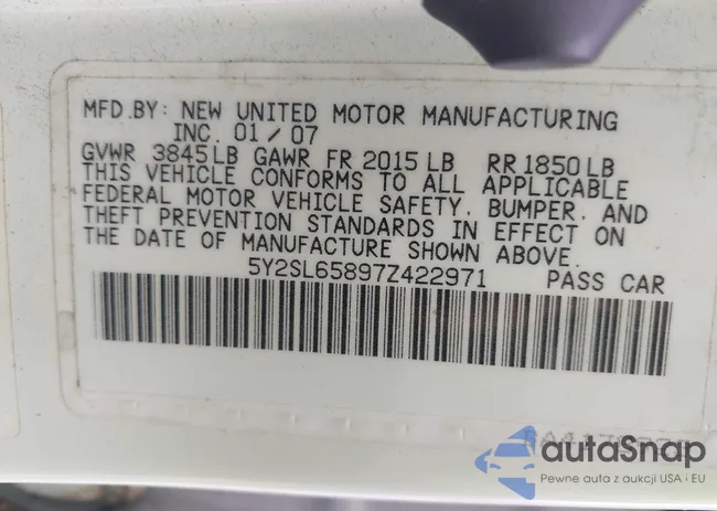 5Y2SL65897Z422971: 42717895