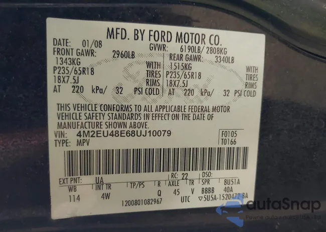 4M2EU48E68UJ10079: 42717946