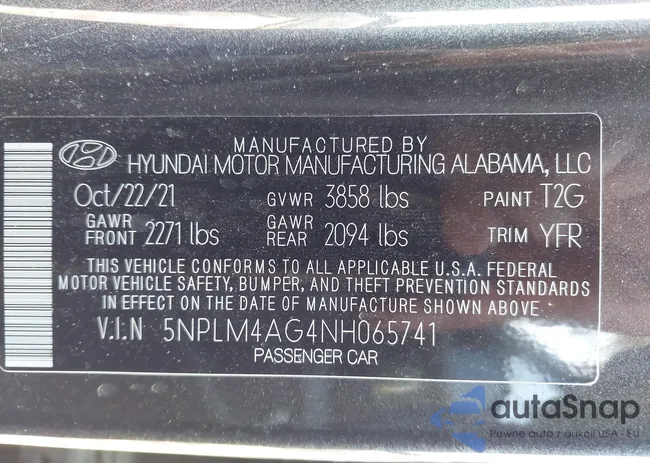 5NPLM4AG4NH065741: 42719234