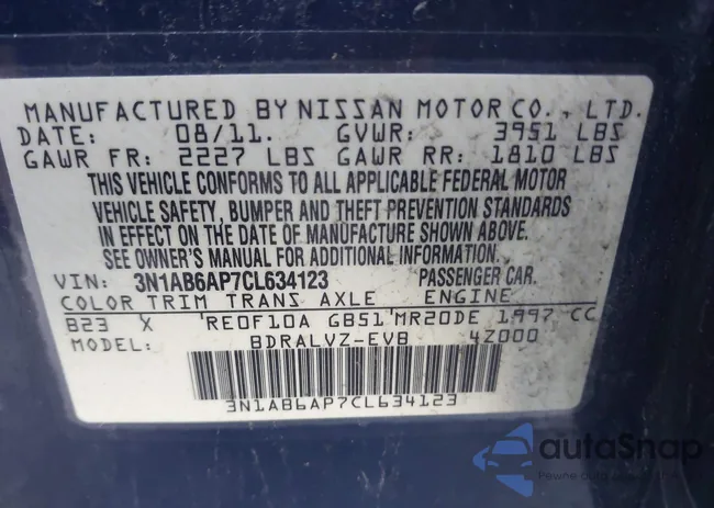 3N1AB6AP7CL634123: 42719310