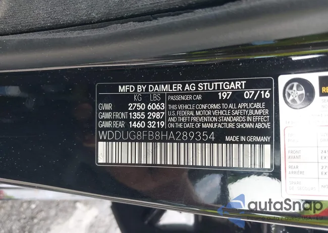 WDDUG8FB8HA289354: 42719635